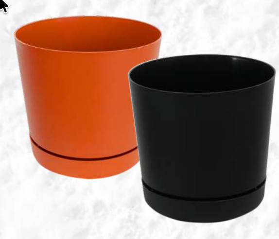 Vaso Rio – Maceta con plato incluido