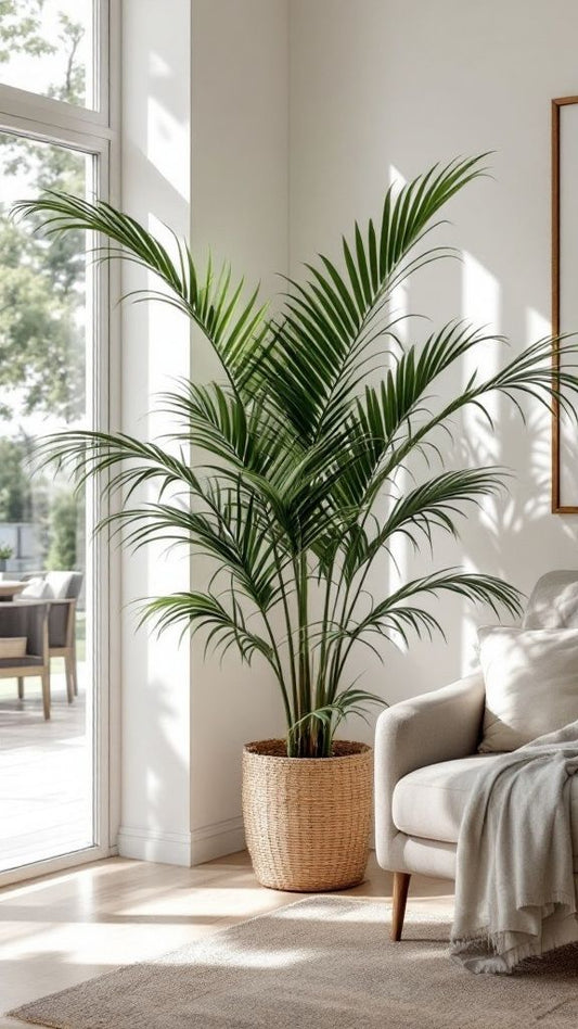 Palma Areca – El toque tropical que purifica tu hogar