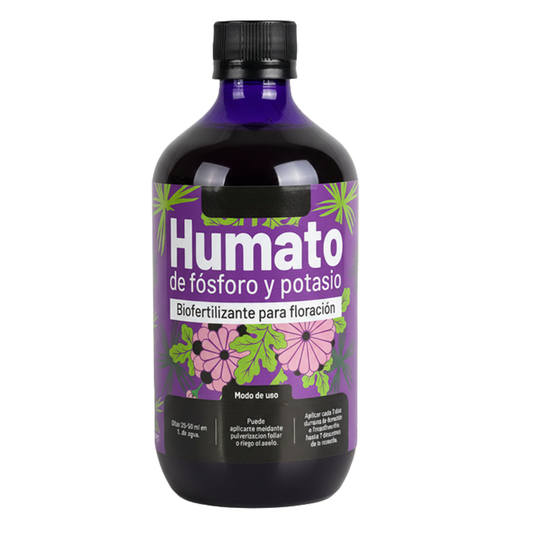 Humato de Fósforo y Potasio – Biofertilizante de Floración